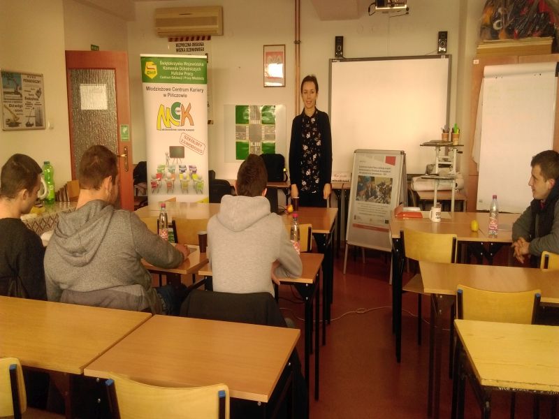 KOLEJNA FORMA WSPARCIA W PROJEKCIE „OD SZKOLENIA DO ZATRUDNIENIA – YEI” W PIŃCZOWIE