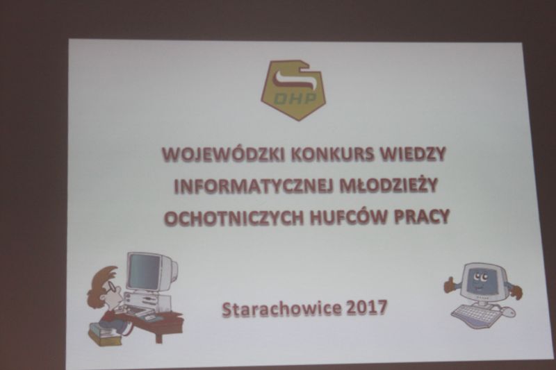 WOJEWÓDZKI KONKURS INFORMATYCZNY W STARACHOWICACH