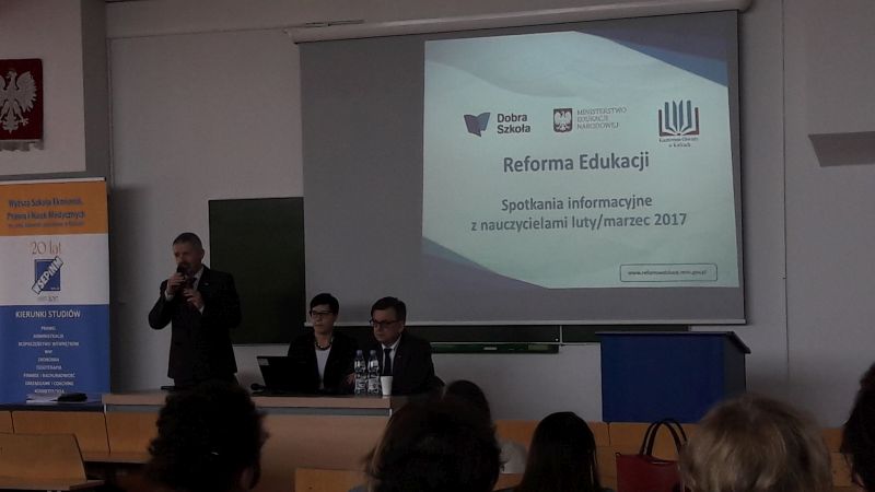 SPOTKANIE DOTYCZĄCE REFORMY EDUKACJI