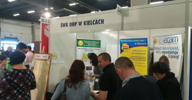 ŚWIĘTOKRZYSKA WK OHP NA OGÓLNOPOLSKICH TARGACH PRACY