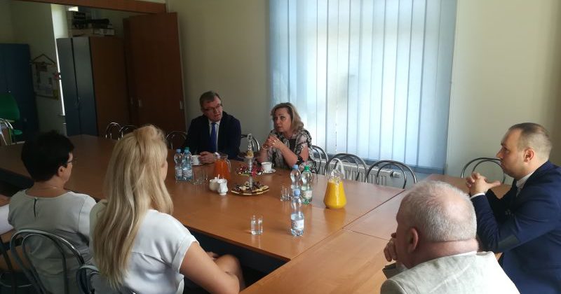 WIZYTA ZASTĘPCY KOMENDANTA GŁÓWNEGO OHP W CEIPM W KIELCACH