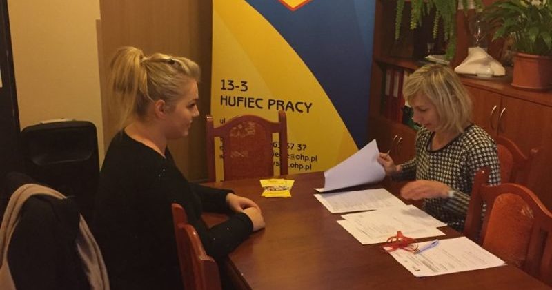 ZAJĘCIA Z DORADCĄ ZAWODOWYM W KIELECKIM HUFCU W RAMACH PROJEKTU „OD SZKOLENIA DO ZATRUDNIENIA – YEI”