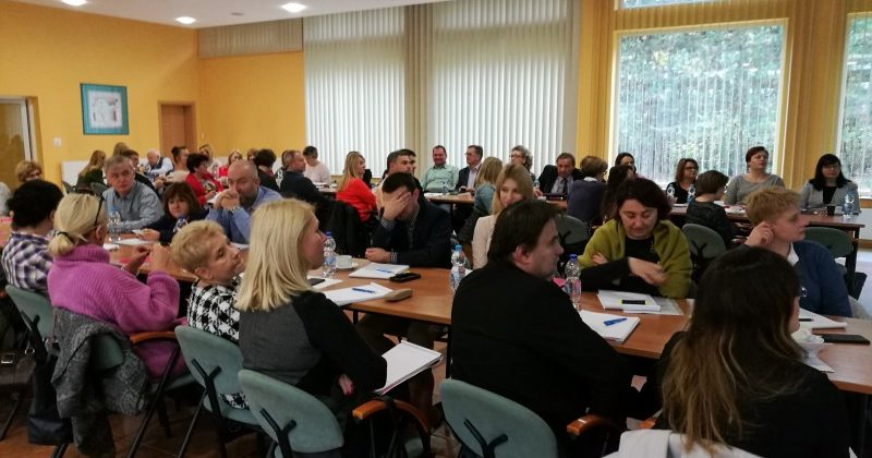 PRACOWNICY ŚWK OHP W KIELCACH NA SZKOLENIU W DOBIESZKOWIE