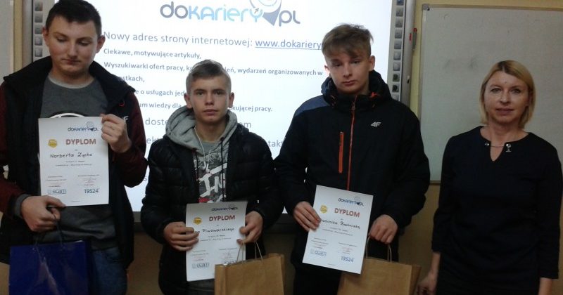 KONKURS „MOJA DROGA DO KARIERY.PL” W PIŃCZOWIE