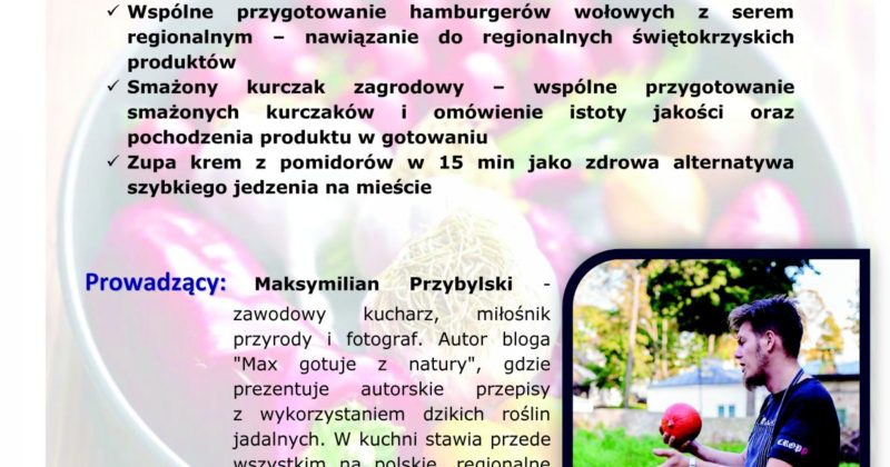 WARSZTATY KULINARNE W CHĘCINACH DLA UCZESTNIKÓW ŚWK OHP – 4.12.2018