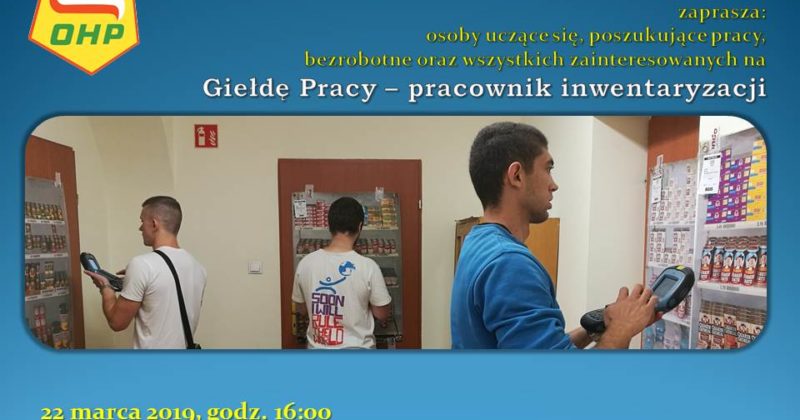 ZAPRASZAMY NA GIEŁDĘ PRACY – 22.03.2019