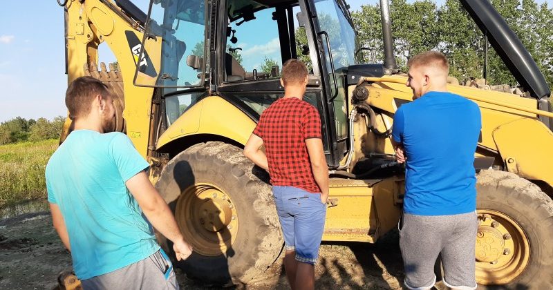 OPERATOR KOPARKO-ŁADOWARKI – ZAJĘCIA PRAKTYCZNE W MCK OPATÓW