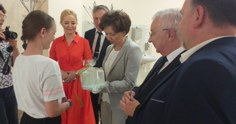 WIZYTA MINISTRA RODZINY, PRACY I POLITYKI SPOŁECZNEJ