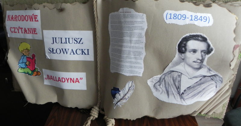 NARODOWE CZYTANIE  ,,BALLADYNY’’ JULIUSZA SŁOWACKIEGO
