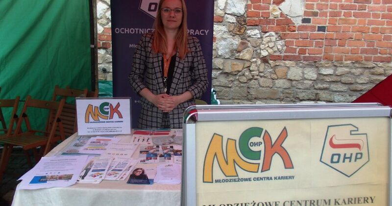 Promocja MCK podczas Folkowej Biesiady w Sandomierzu