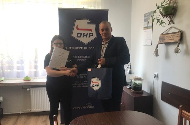 Wręczenie  nagród  dla  Absolwenta  Roku OHP