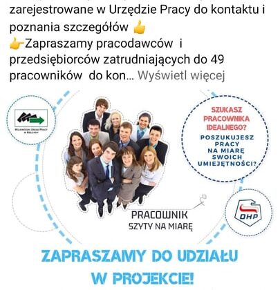 Promocja projektu „Pracownik szyty na miarę” w Pińczowie