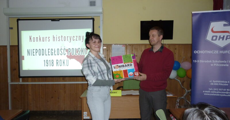 Konkurs historyczny w 13-3 OSiW w Pińczowie