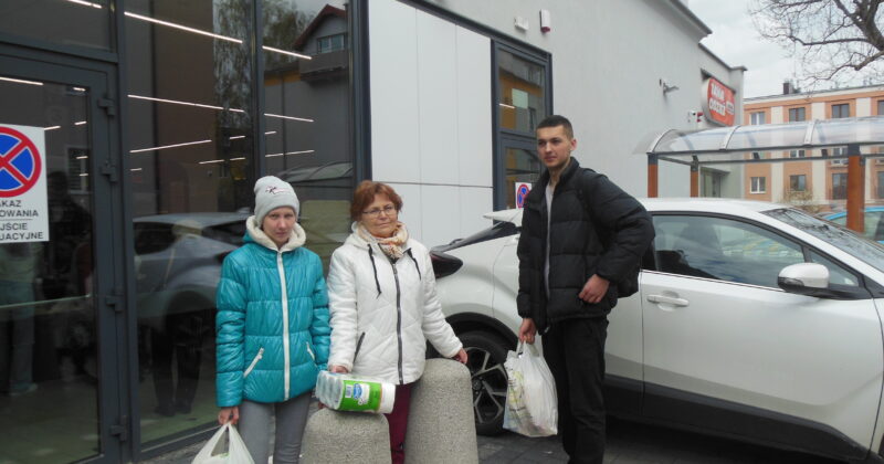 Paczka dla Ukrainy z 13-3 HP w Kielcach