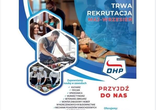 Lokalne firmy wspierają rekrutację do 13-3 OSiW w Pińczowie