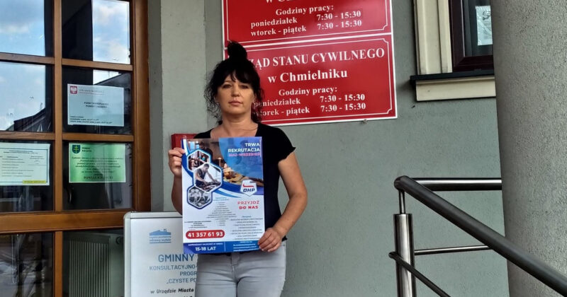 MCK Busko – Zdrój rekrutuje do OSIW Pińczów  w gminach Gnojno, Chmielnik  i Pierzchnica