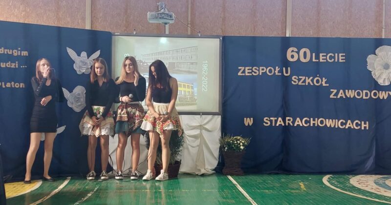 „Kameleon” zaśpiewał na gali 60 -lecia ZSZ nr 3 w Starachowicach