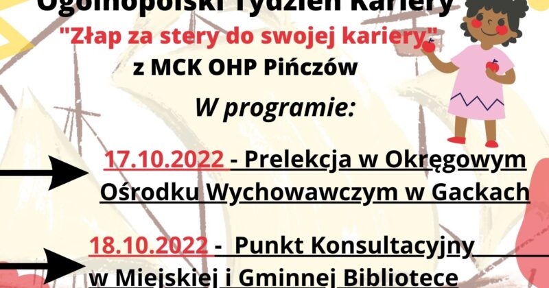 Ogólnopolski Tydzień Kariery Złap za stery do swojej kariery