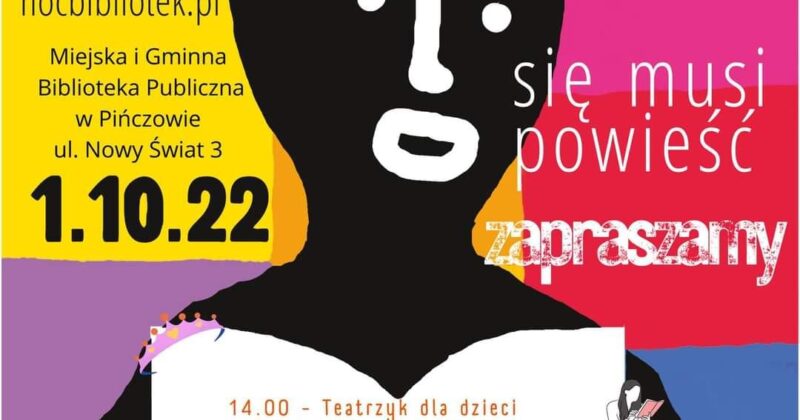 OHP partnerem podczas ,,Pińczowskiej Nocy Bibliotek’’