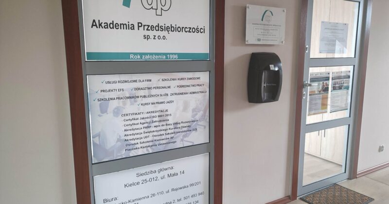 Współpraca z Akademią Przedsiębiorczością