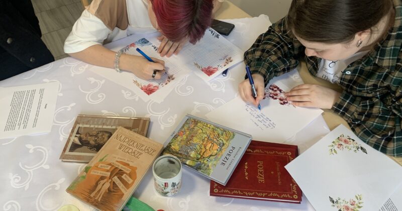 Wraz z wiosną zawitała poezja