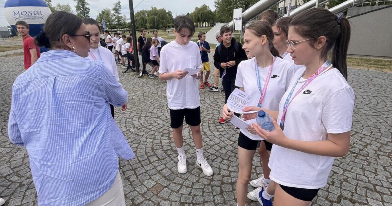 Promocja hufca pracy podczas XII Sandomierskich Biegów „Kwitnących Sadów” oraz Biegu Dni Otwartych Funduszy Europejskich