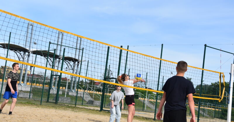 Plażówka z uczestnikami 13-3 OSiW w Pińczowie.