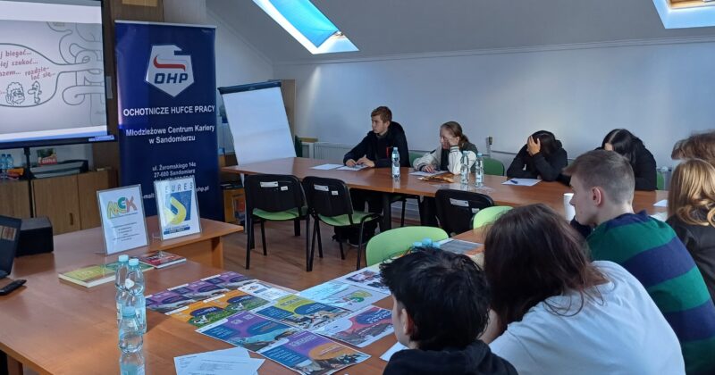 PROMOCJA USŁUG MCK SANDOMIERZ PODCZAS OGÓLNOPOLSKIEGO TYGODNIA KARIERY